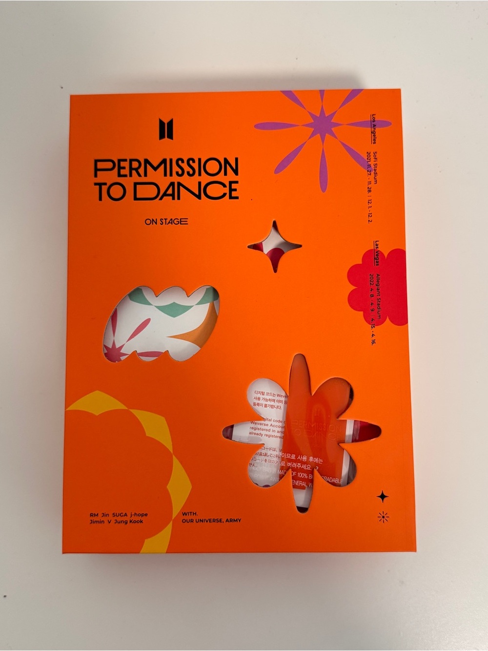 BTS Permission To Dance On Stage photobook